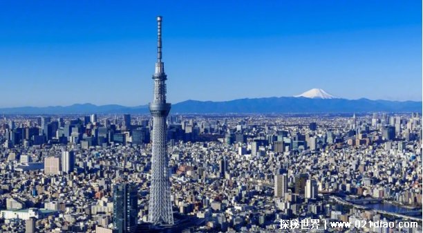 世界上最大的十个城市 东京面积2155平方千米(位于日本)